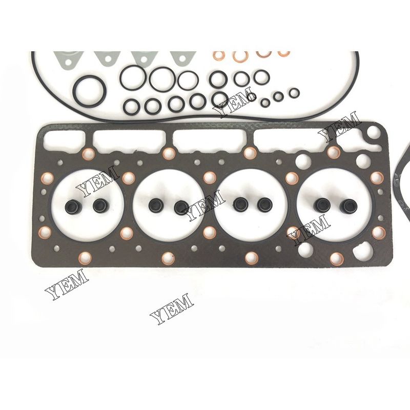 V1100 Full Gasket Set Cylinder Head Gasket Fits Kubota Tractor 11004-3715