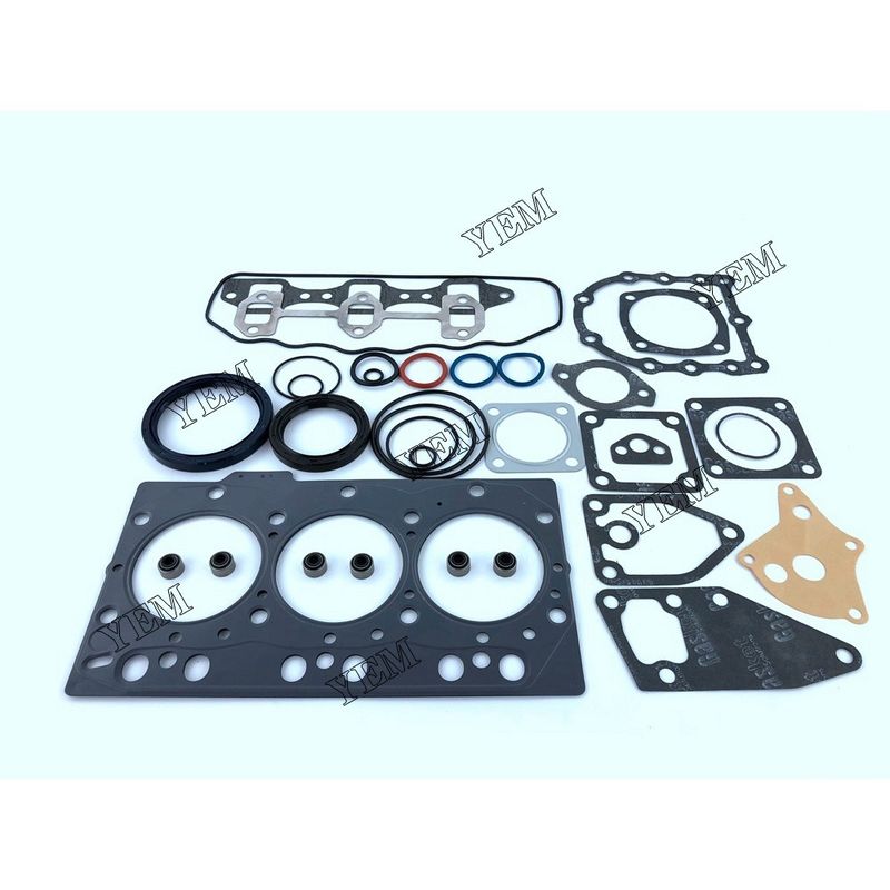 Genuine For Yanmar 3TNE78 Full Gasket Set Excavator Engine Parts