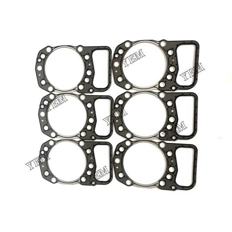For Mitsubishi S6A2 Overhauling Gasket Kit Set for Excavator Diesel Engine